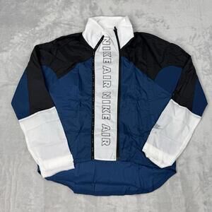 Nike Air Pullover Womens Windbreakers Size S Full Zip Swoosh Running Lightweight